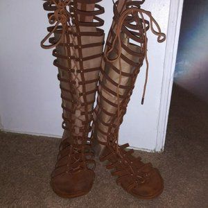 Tall Gladiator Sandals